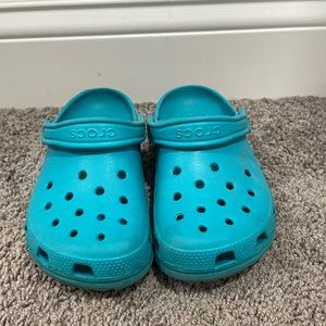 Blue Crocs